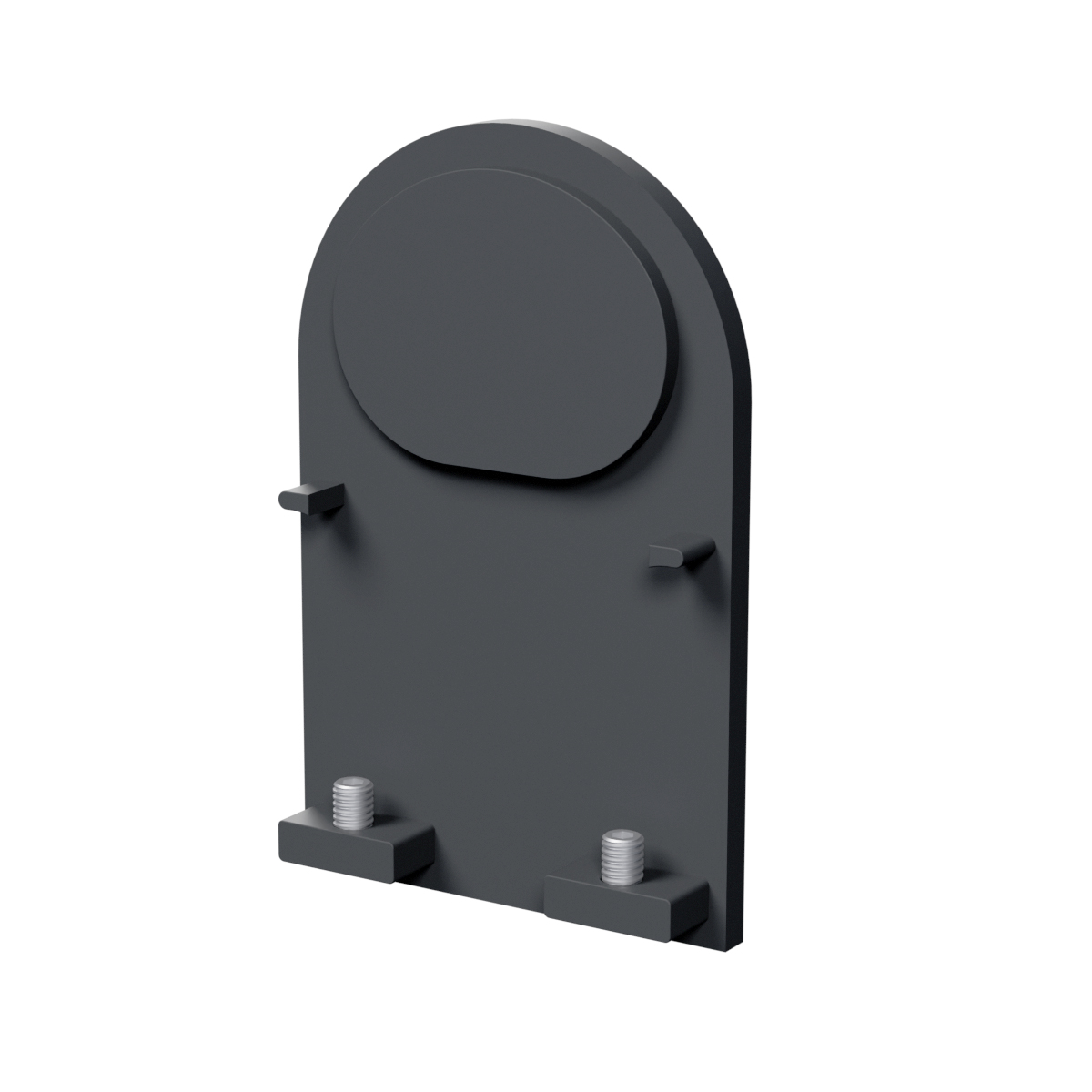 Endkappe Modular 42, für Diffusor rund, schwarz