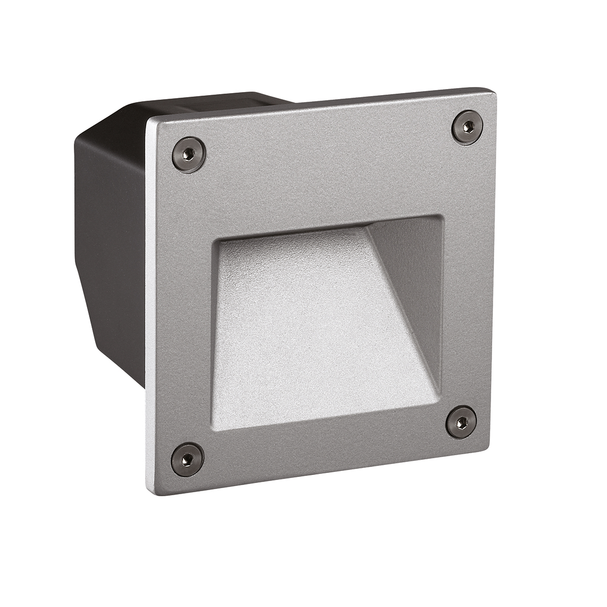 Wandeinbauleuchte L8 Mini, silber
