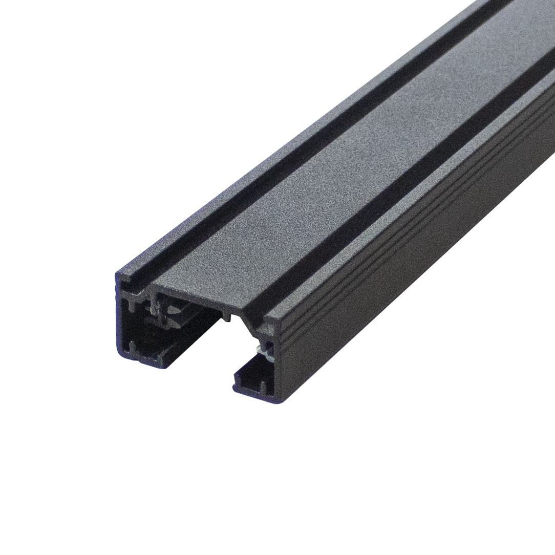 Aufbaustromschiene Unex One, 1000 mm, schwarz