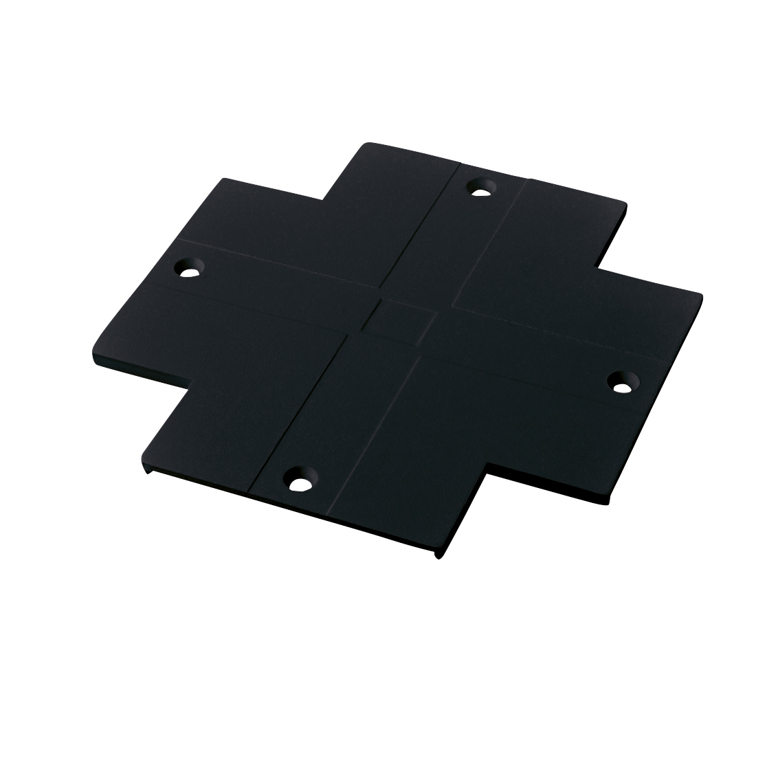 Abdeckplatte Unex, für X-Verbinder, schwarz