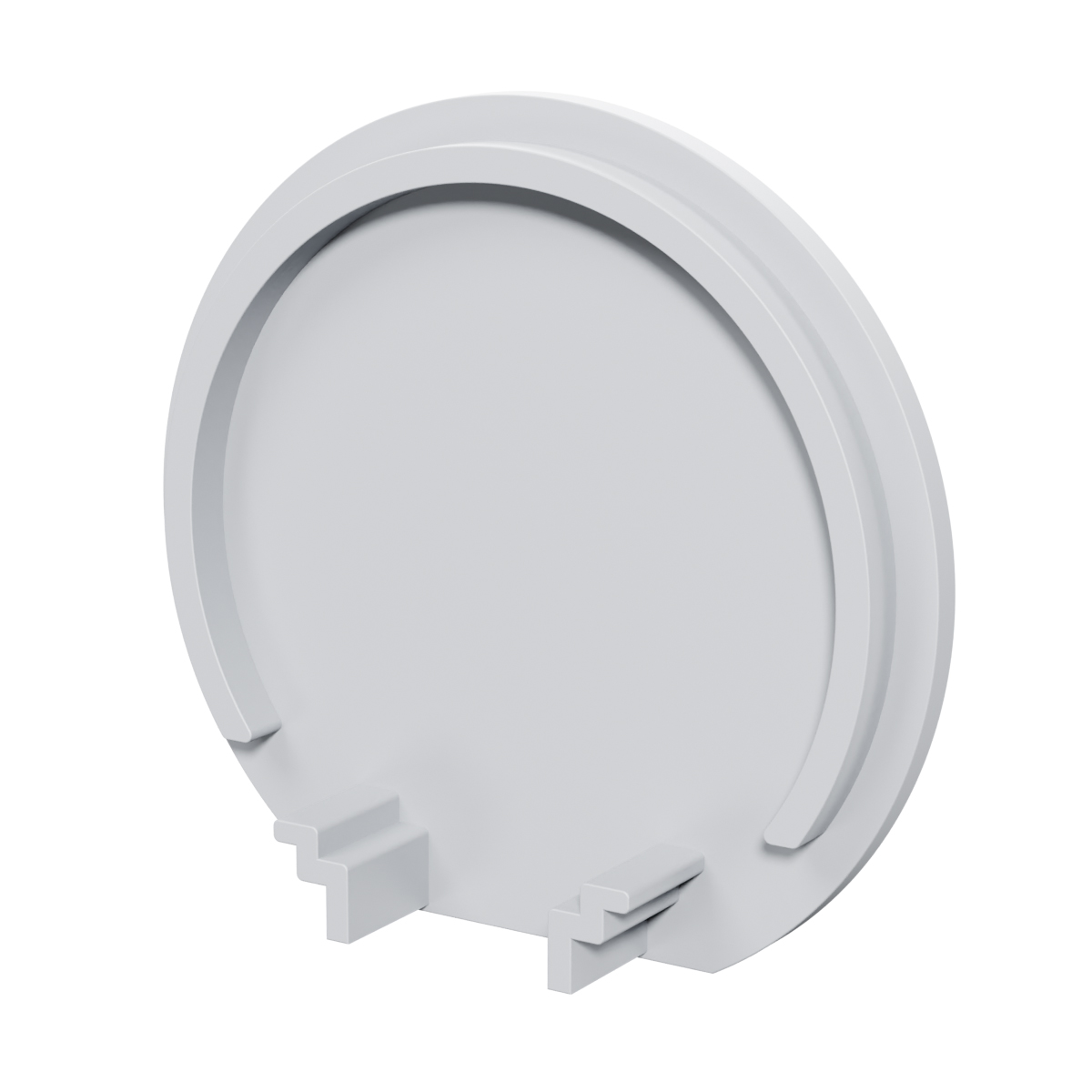 Endkappe Tube 50, grau