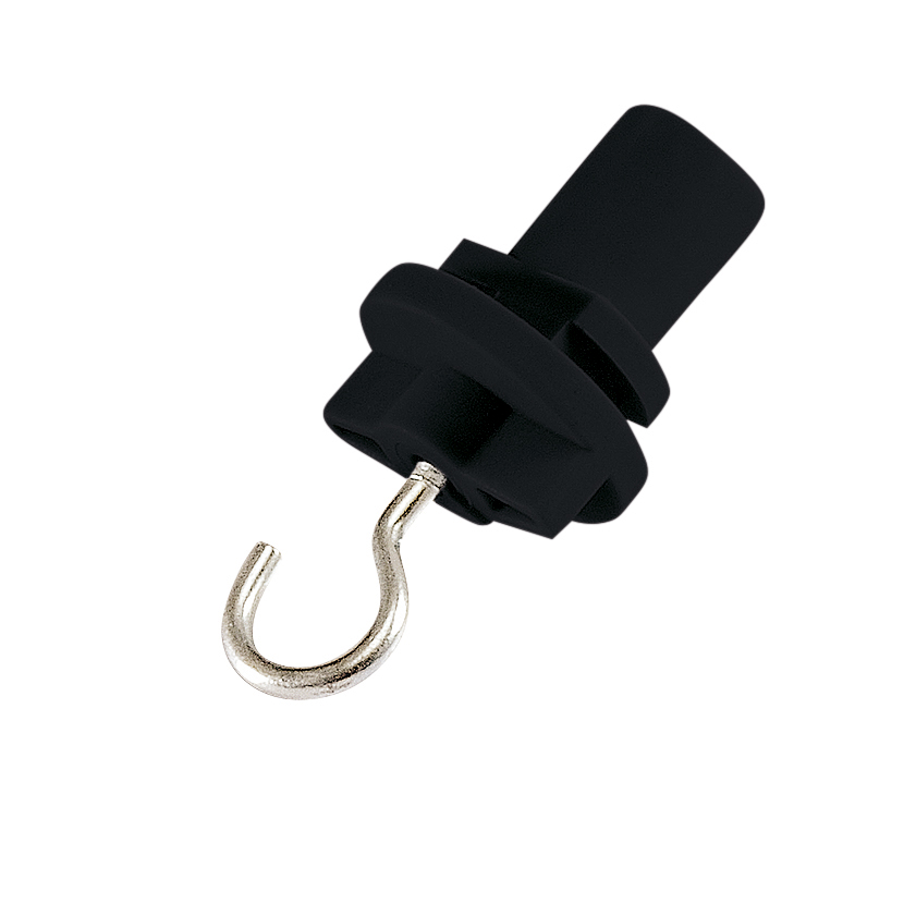 Displayhaken Unex, schwarz