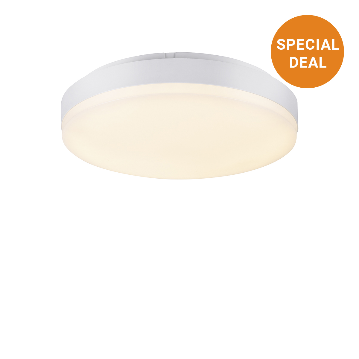 Decken- und Wandaufbauleuchte Monte LED, Ø 275 mm, Phasenab.