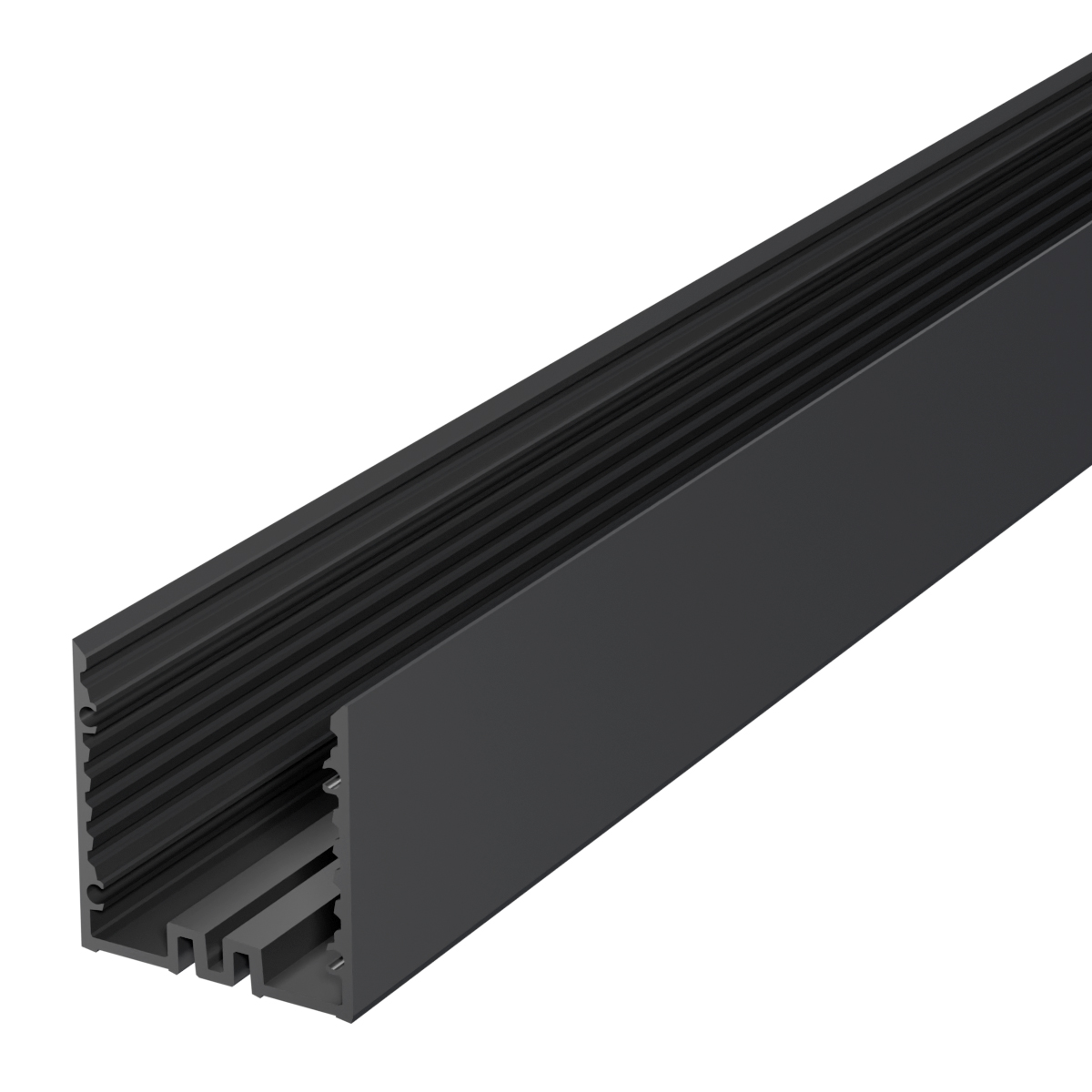 U-Profil Modular 42, schwarz, 4003 mm