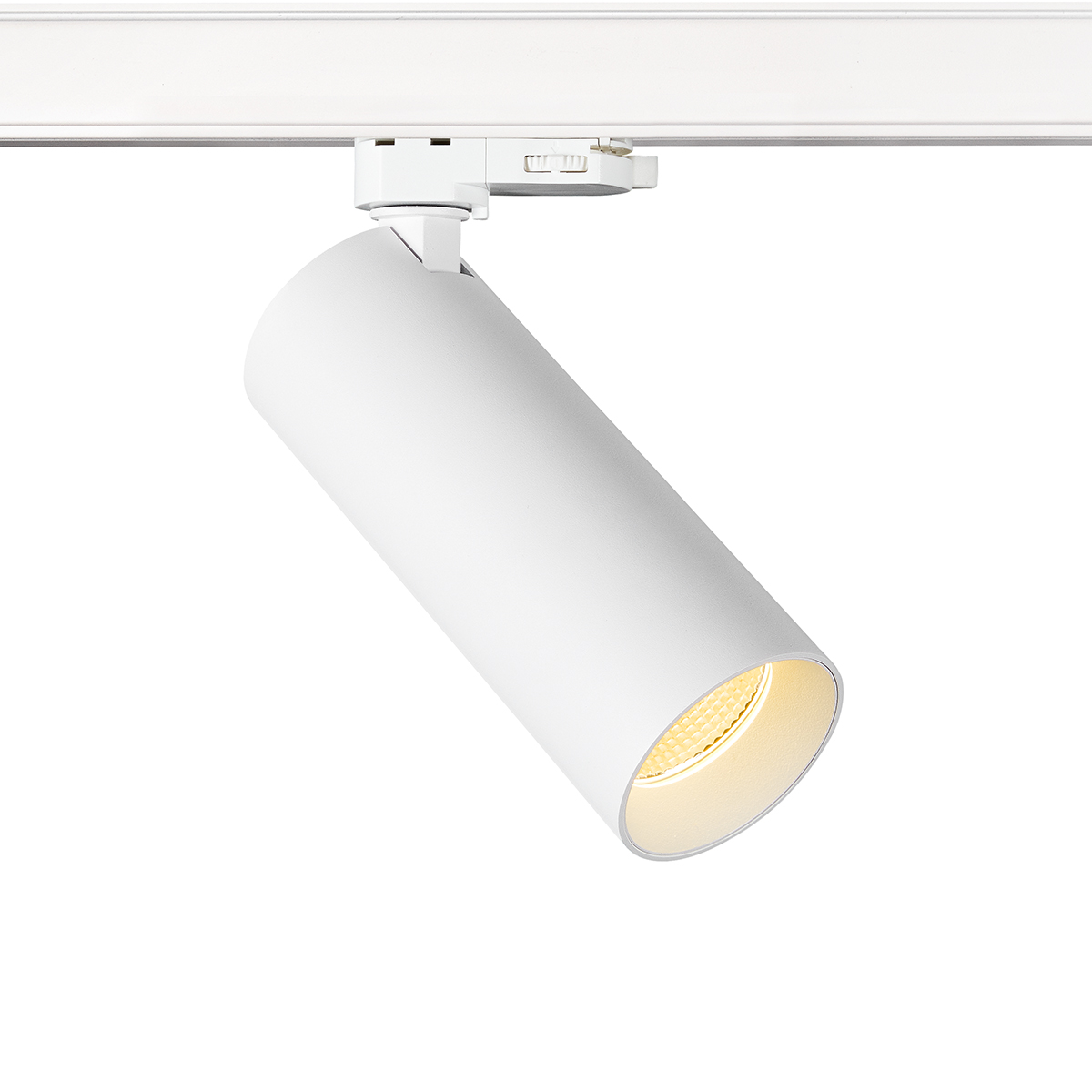 Stromschienen-Strahler RISP 65, 3-Phasen, Phasenab., weiss, 2700 K