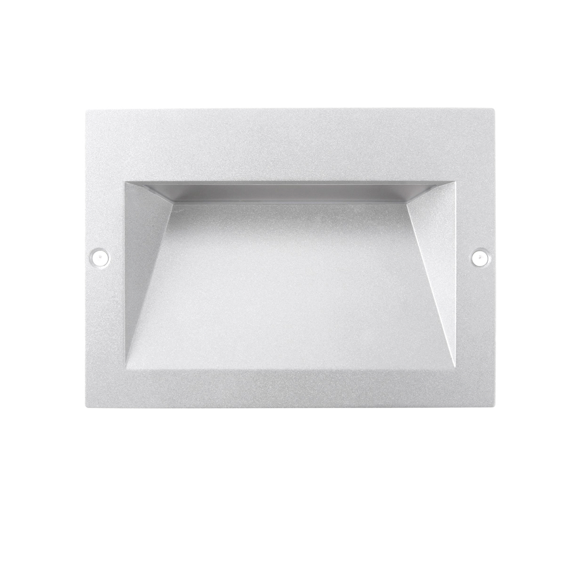 Wandeinbauleuchte L9 II, silbergrau