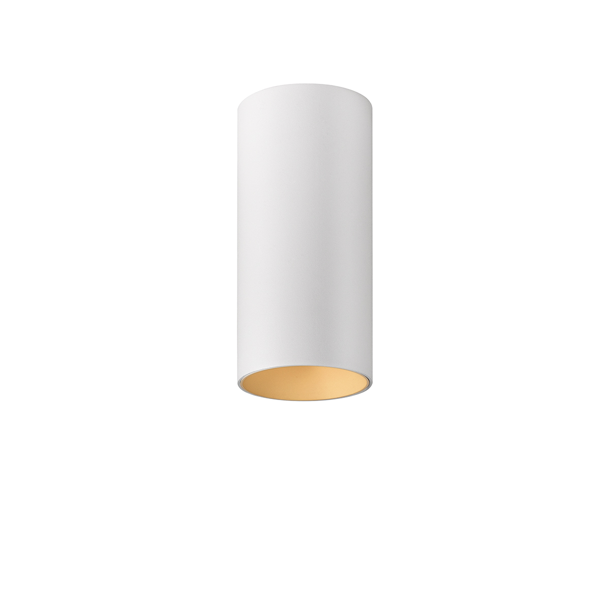 Aufbau-Downlight Modern II, Ø 67 mm, weiss, Deko-Rand weiss