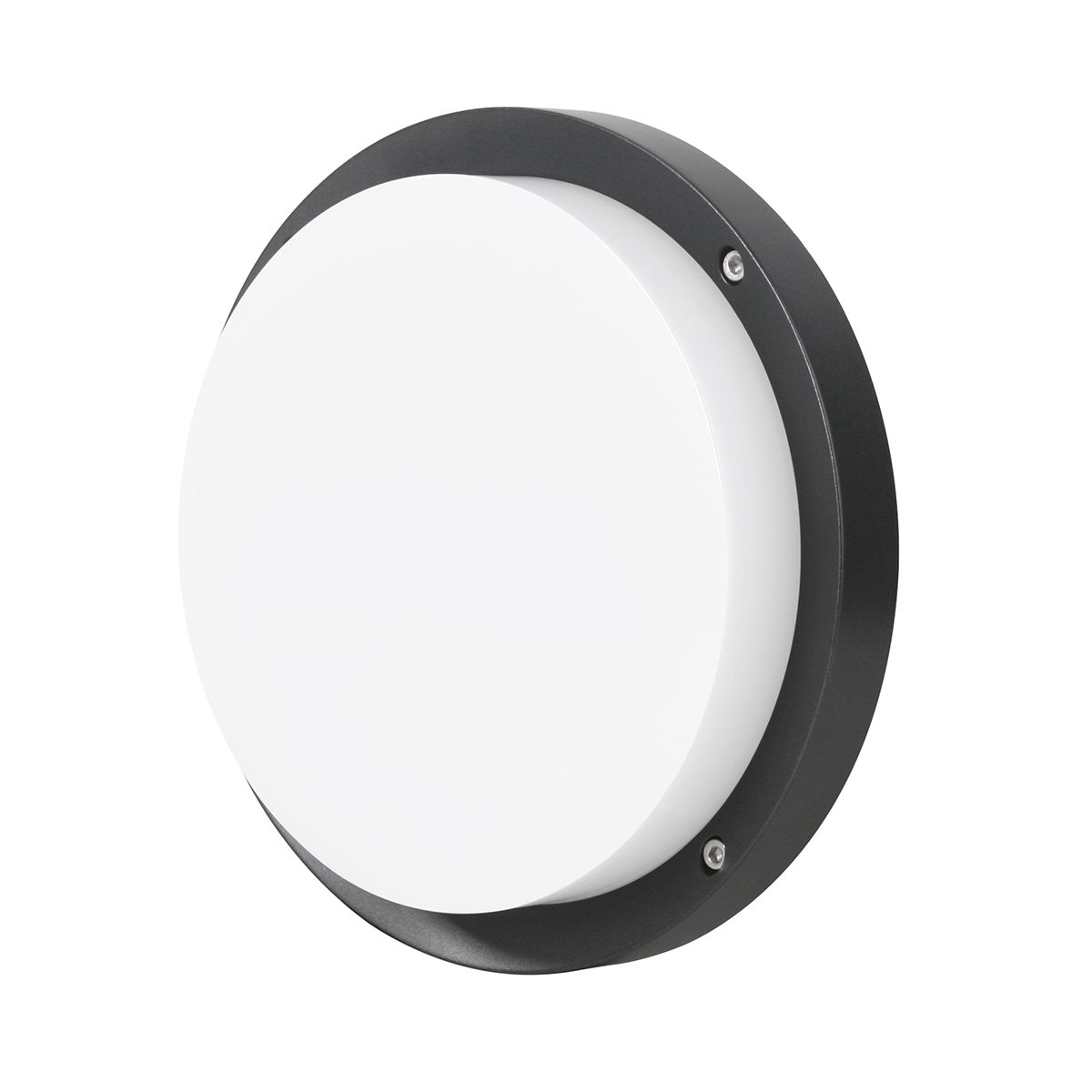 Decken- und Wandaufbauleuchte Tura LED, Ø 235 mm, Phasenab.