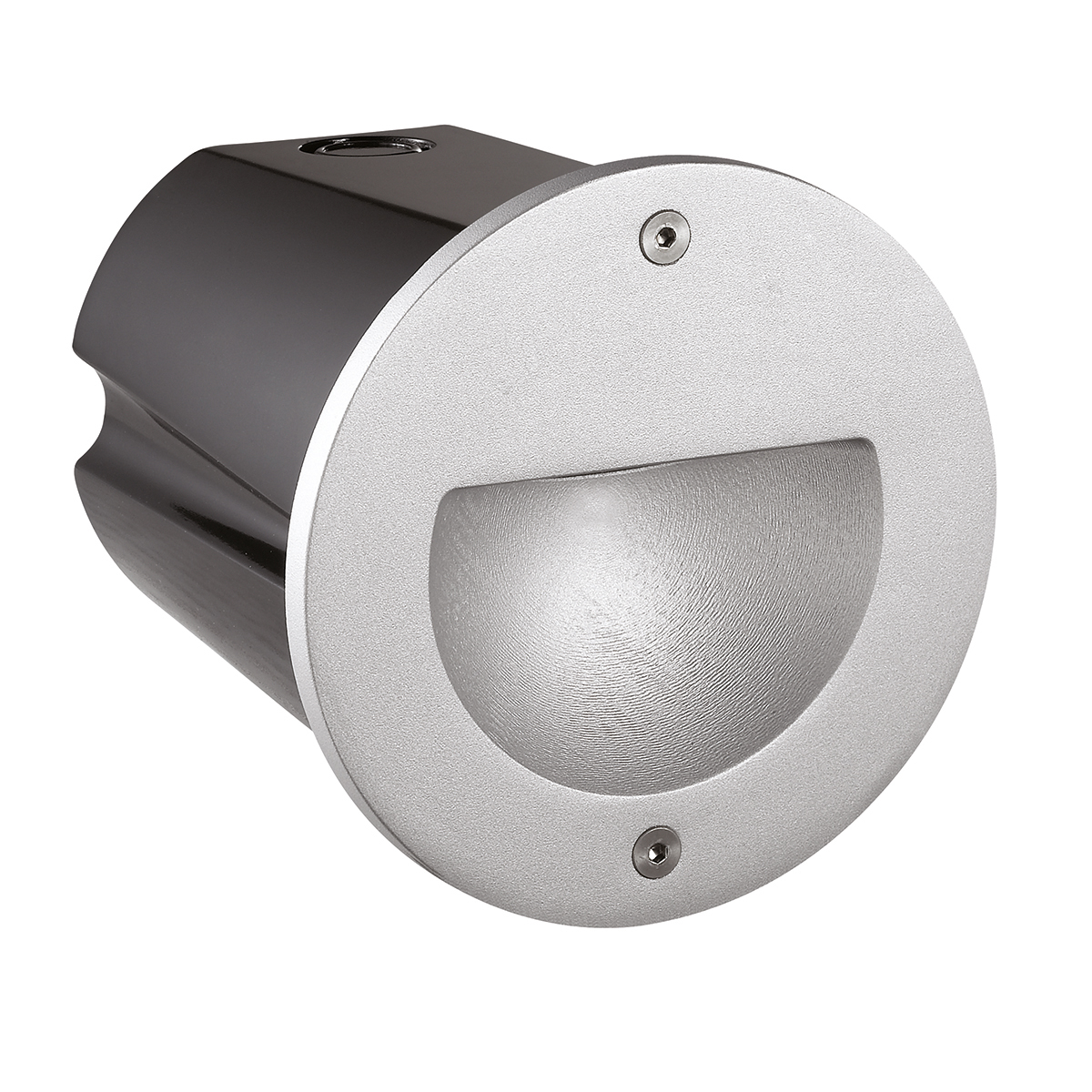 Wandeinbauleuchte L8 Rondo, silber