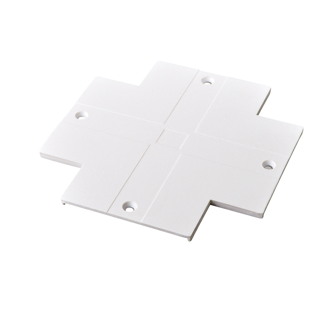 Abdeckplatte Unex, für X-Verbinder, weiss