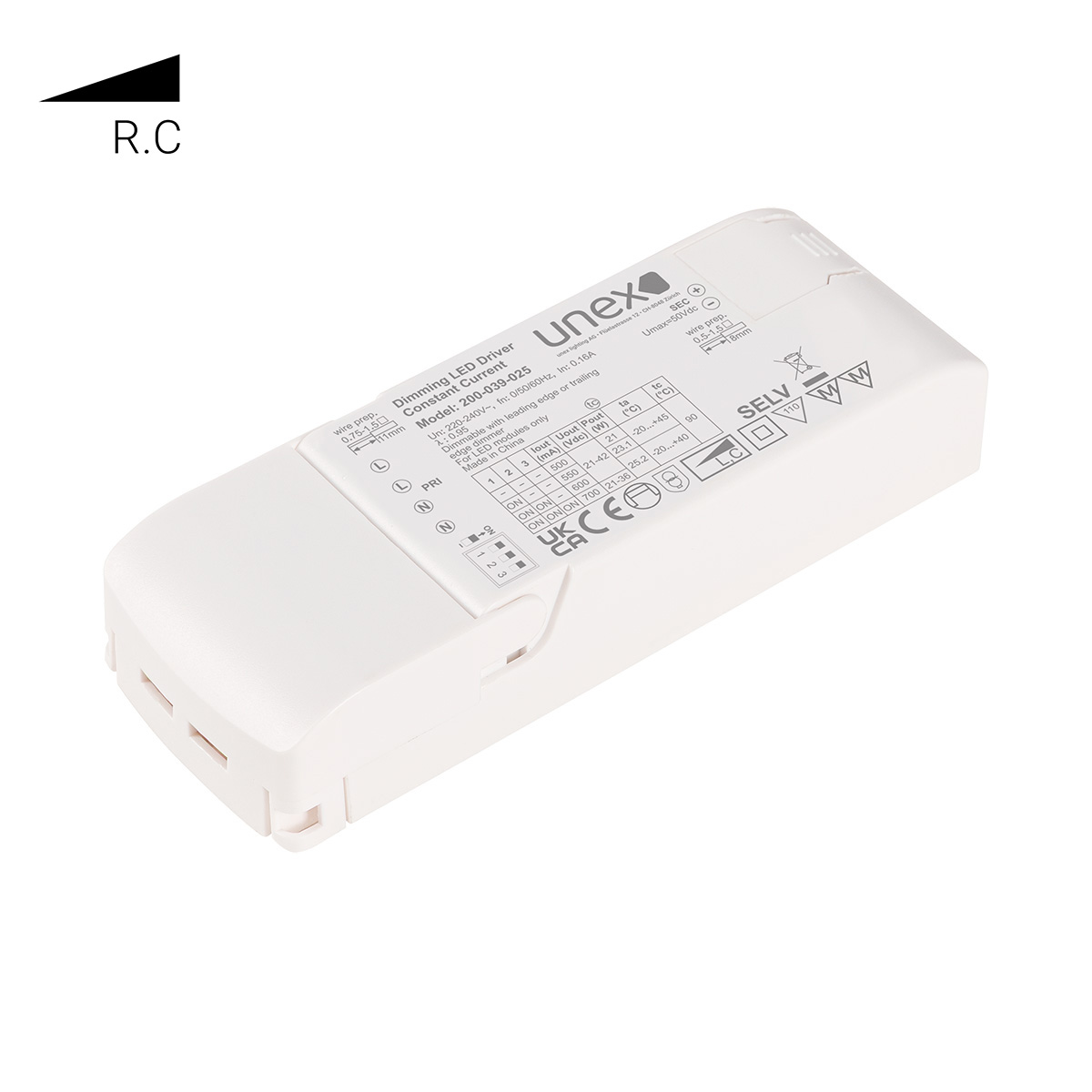 Multi-Konstantstrom-Treiber MC-P-500-700-025W