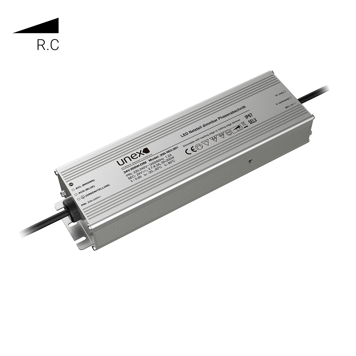 Konstantspannungs-Treiber CV-X-P-24-200W