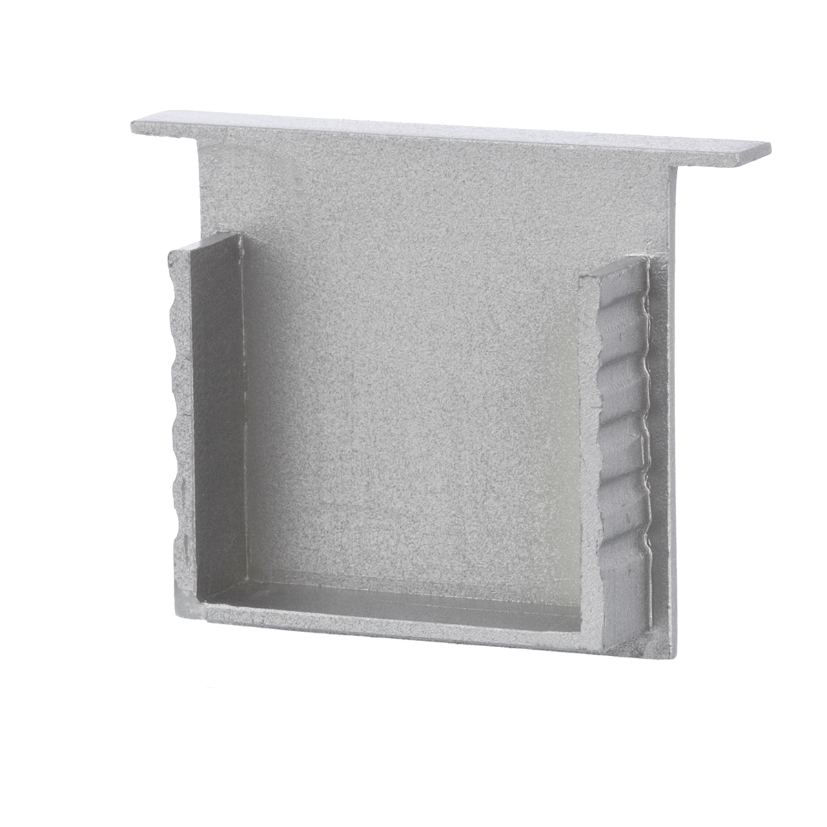 Endkappe Basic 35, für U-Profil mit Kragen