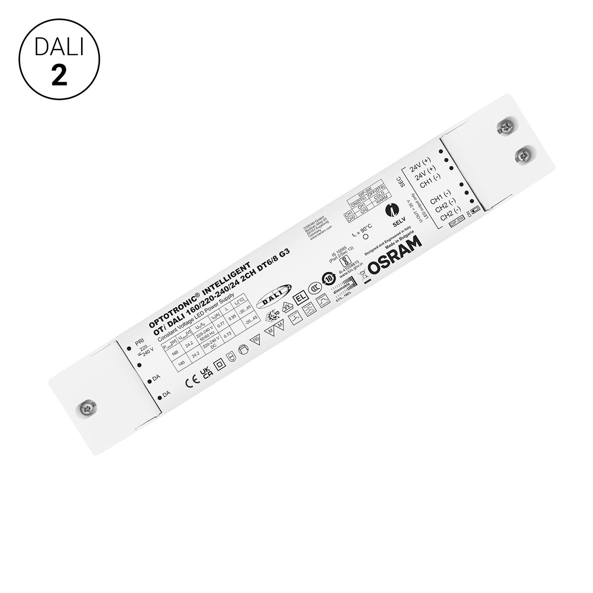 Konstantspannungs-Treiber CV-D-24-160W