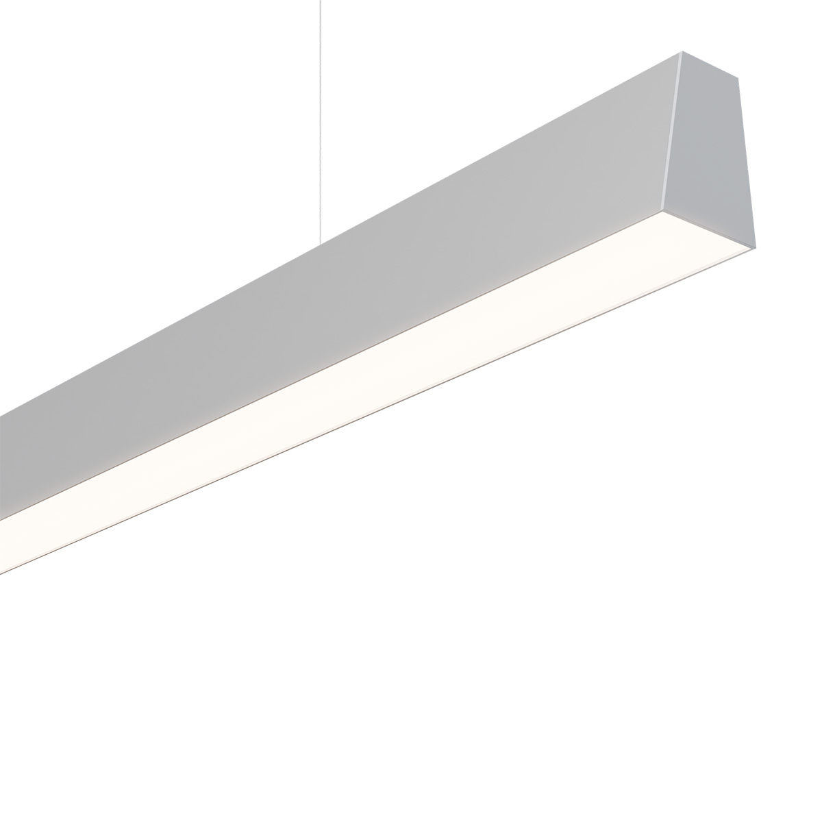 Pendelleuchte Kona, 1200 mm, weiss
