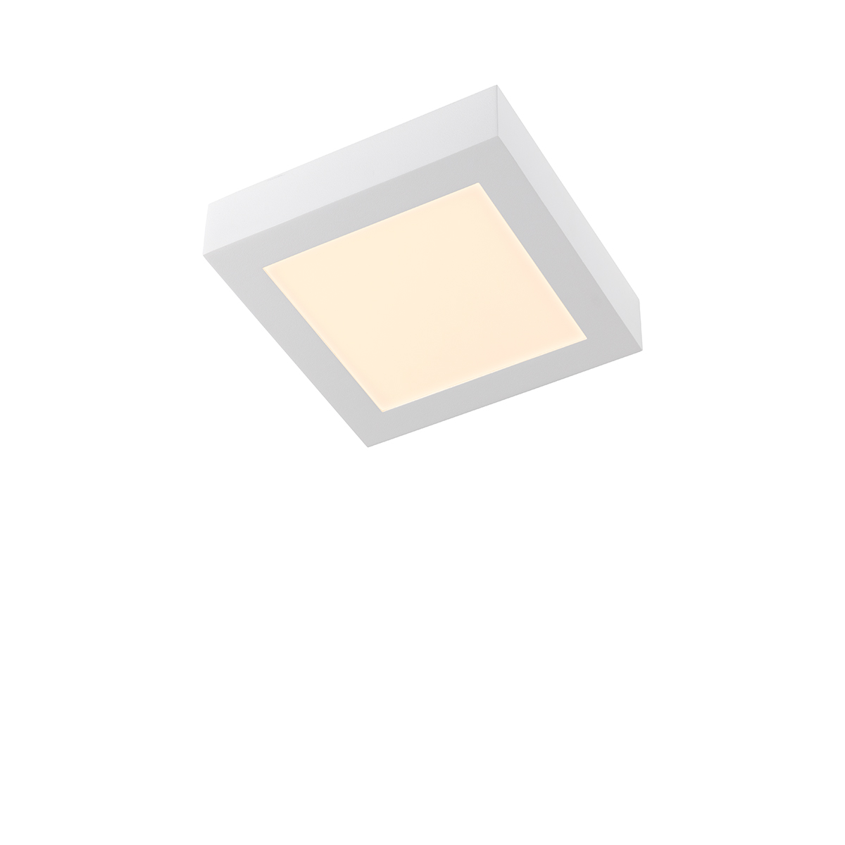 Decken- und Wandaufbauleuchte Takeo Square II LED, 175 mm, Phasenab.