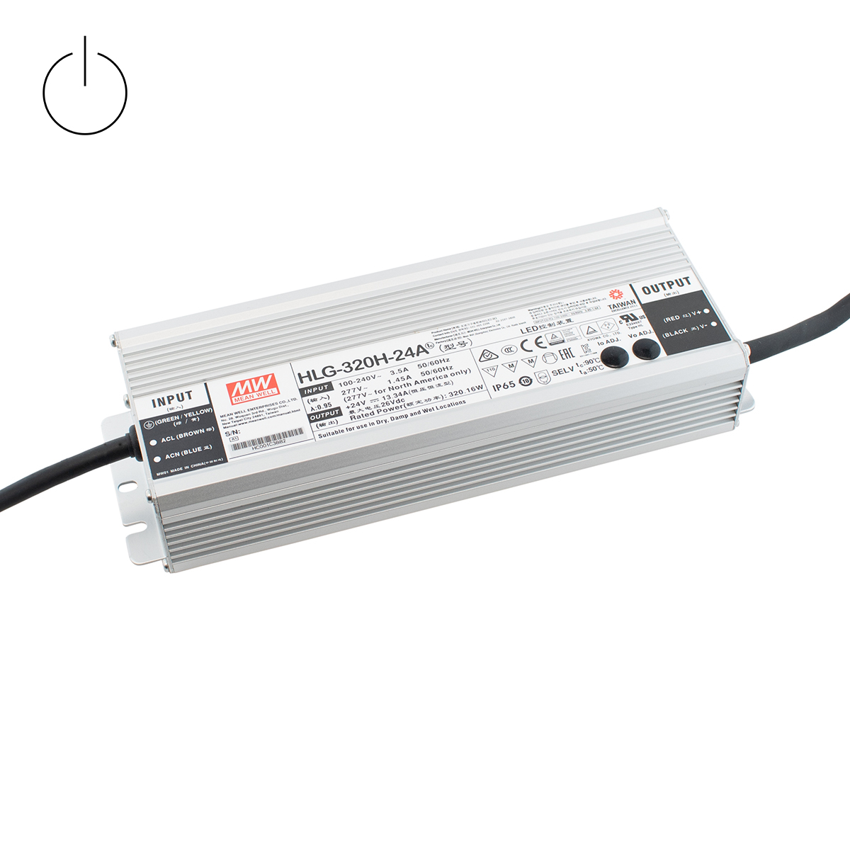 Konstantspannungs-Treiber CV-X-24-320W