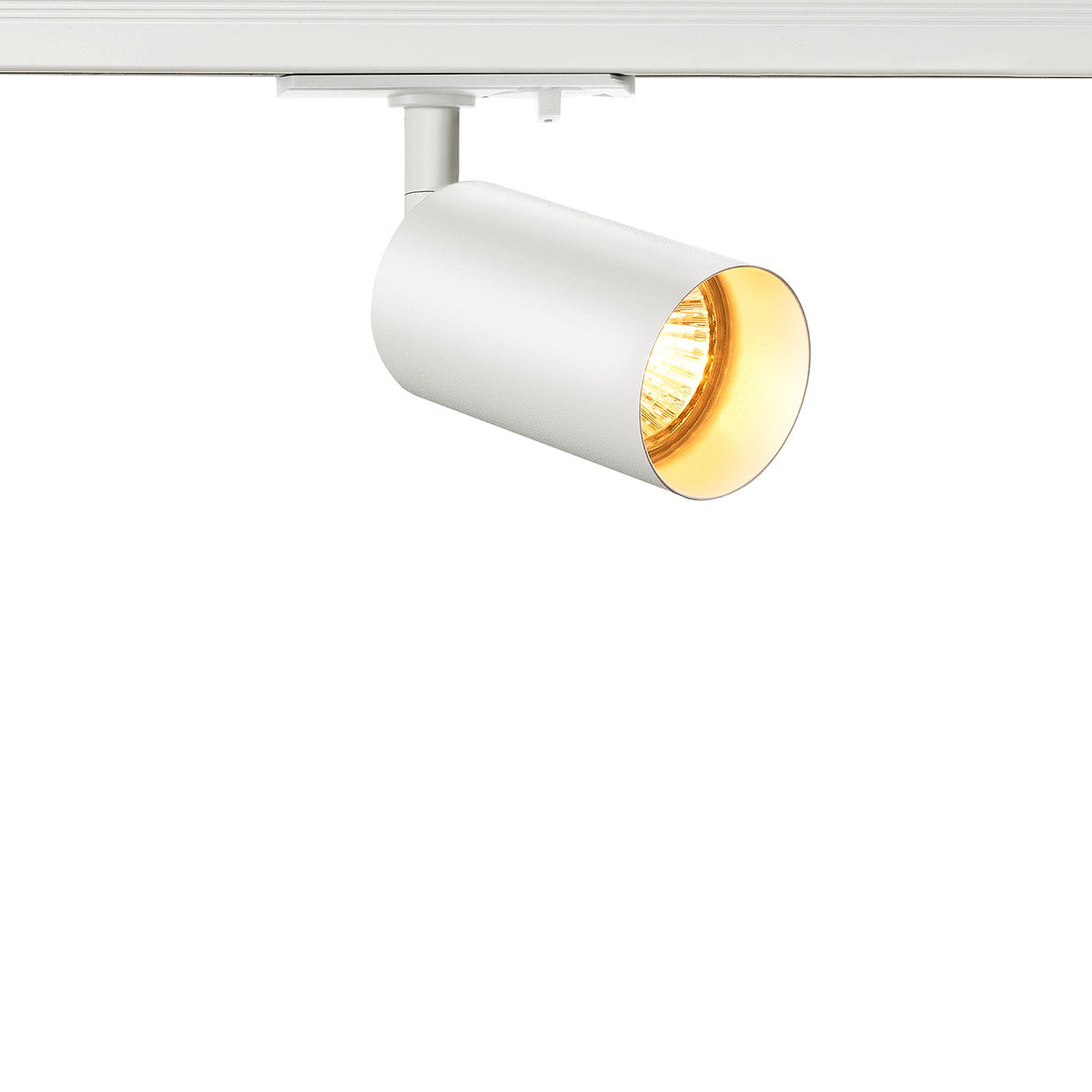 Stromschienen-Strahler RISP Mini GU10 One, weiss