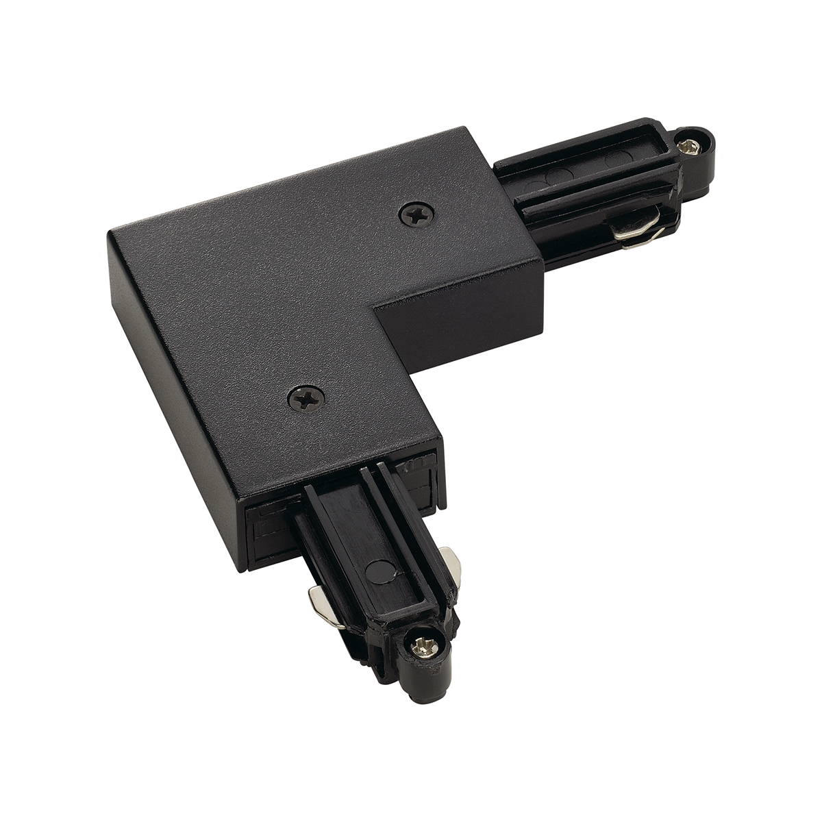 L-Verbinder Unex One, Erdung innen, schwarz