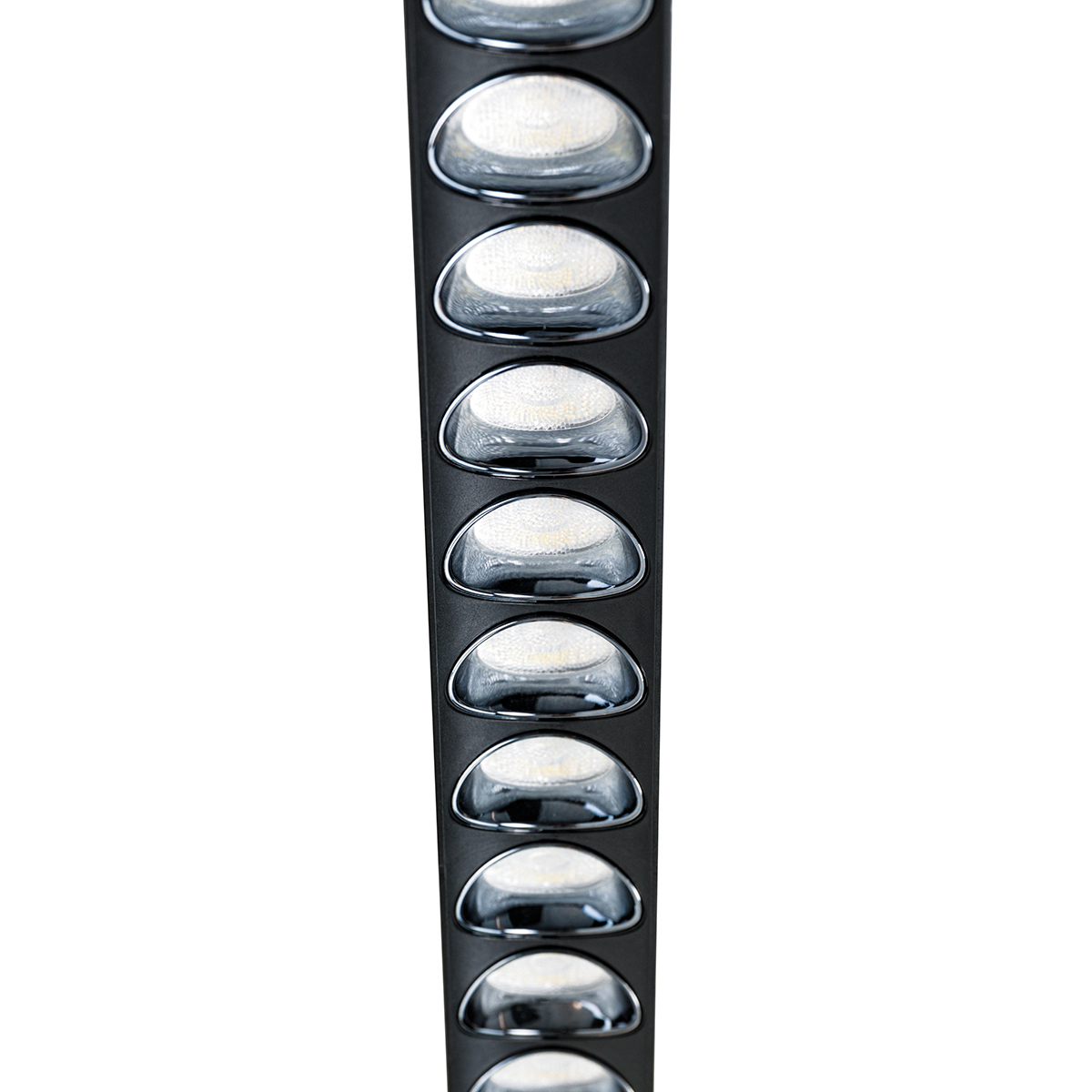 LED-Platine mit Optik Solea Modular, schwarz, 1321 mm