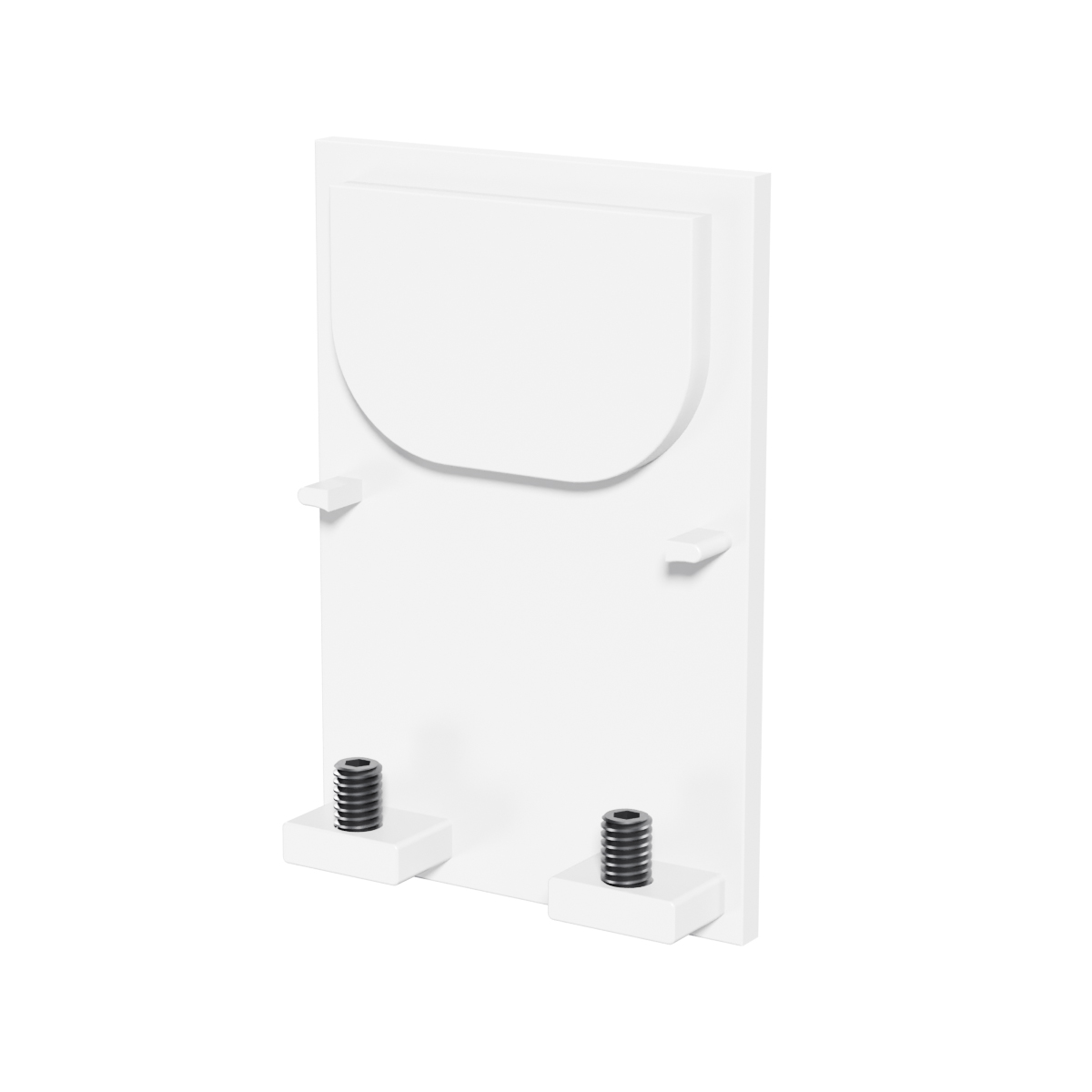 Endkappe Modular 42, für Diffusor 18, weiss