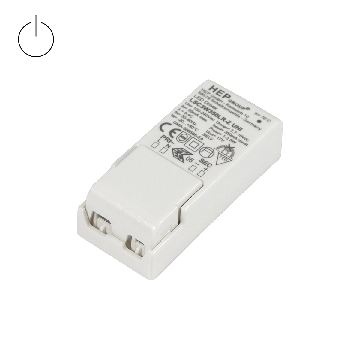 Konstantstrom-Treiber CC-350-003W