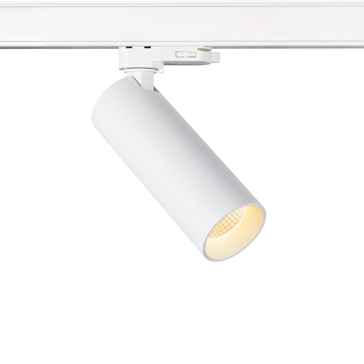 Stromschienen-Strahler RISP 55, 3-Phasen, Phasenab., weiss, 2700 K