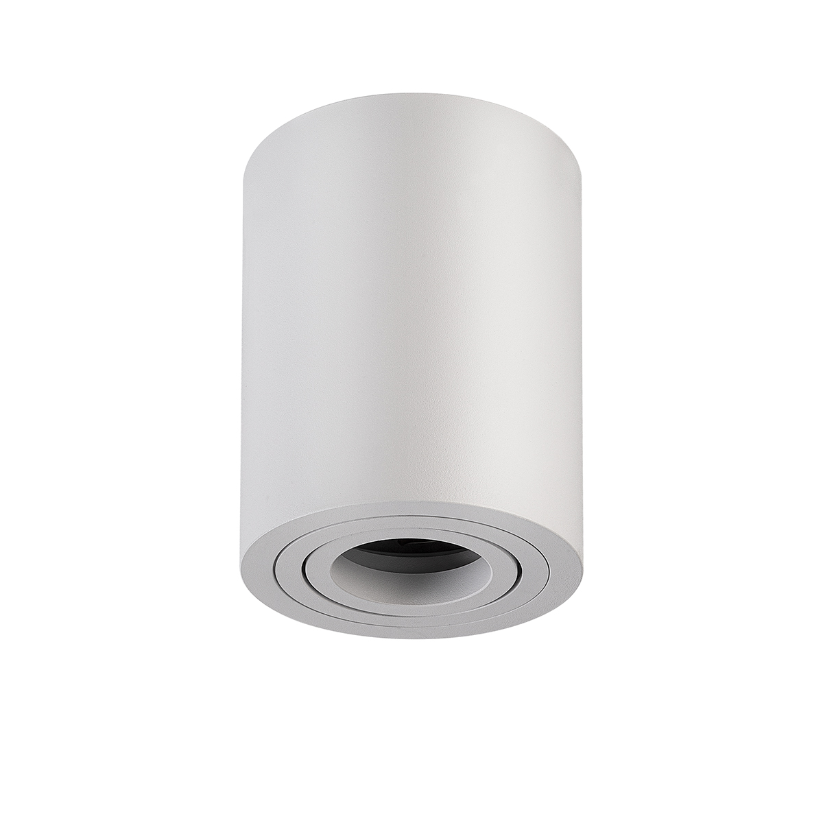 Aufbau-Downlight Twist Round GU10, weiss