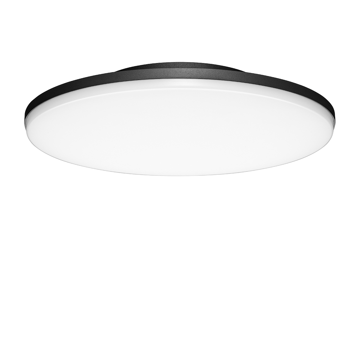 Decken- und Wandaufbauleuchte Plate Round II, Ein/Aus
