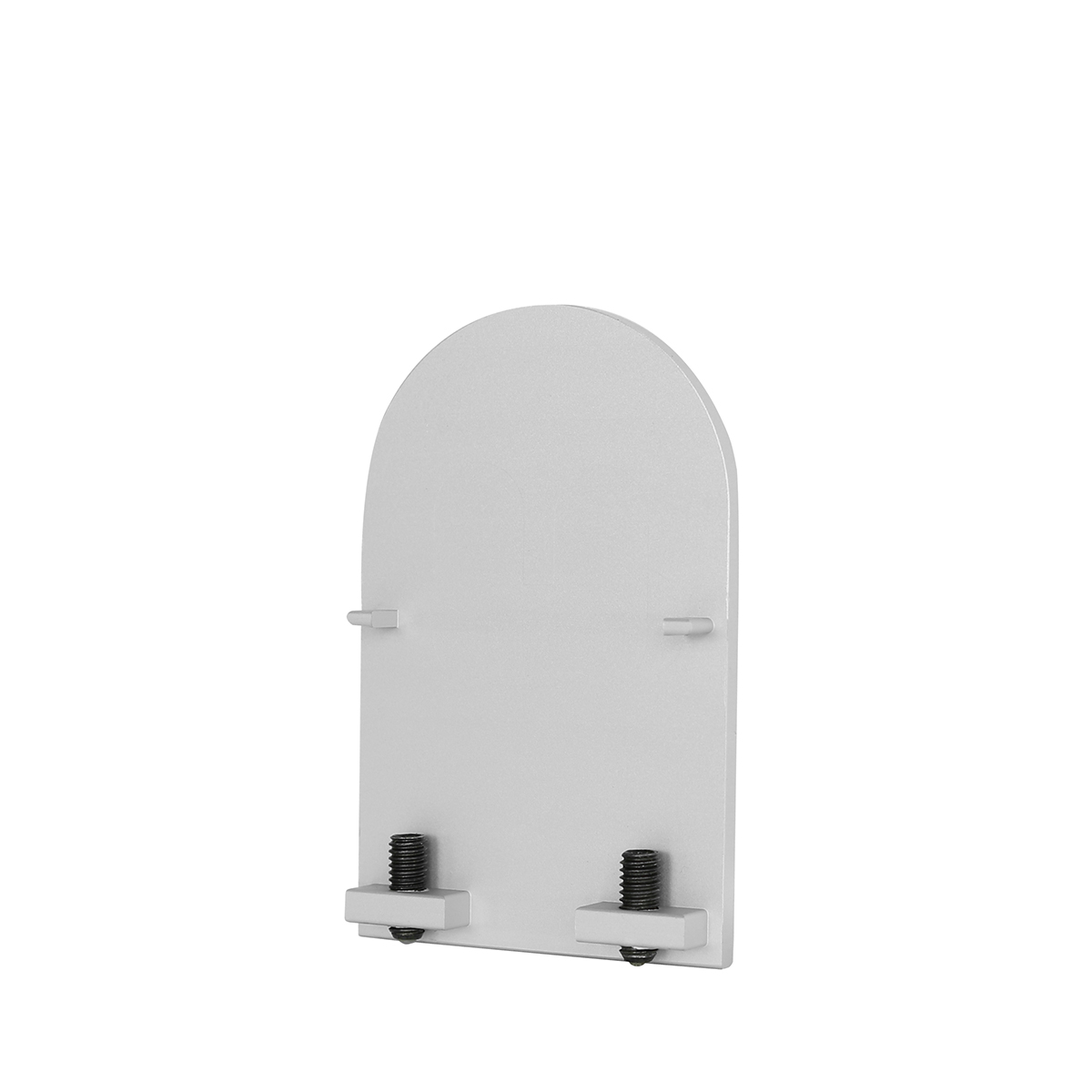 Endkappe Modular 42, rund, silber