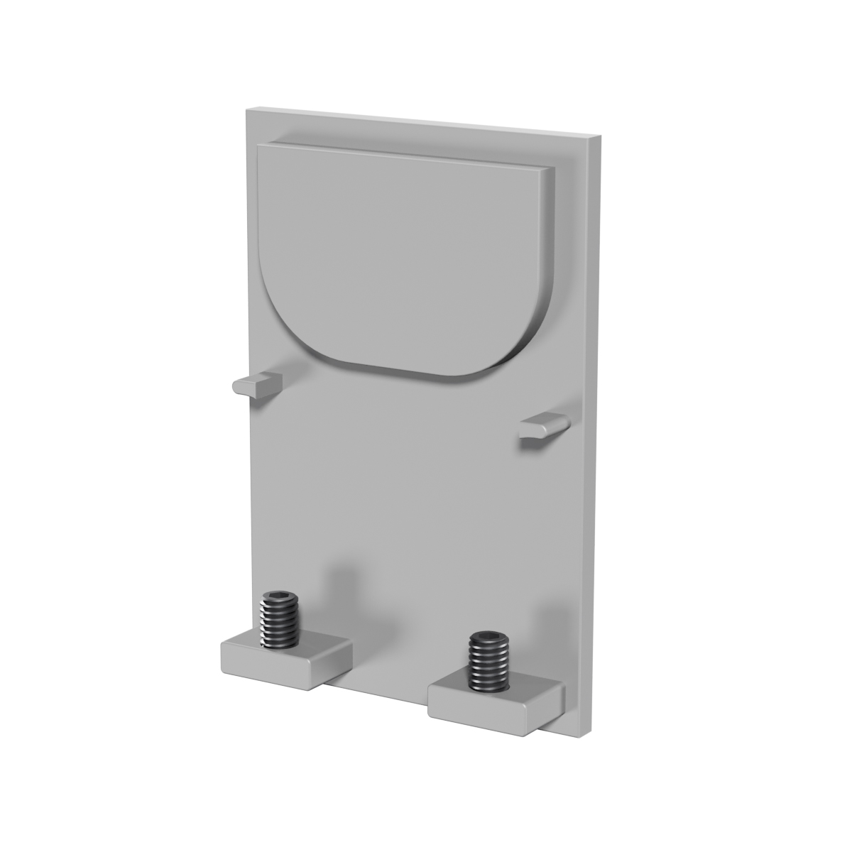 Endkappe Modular 42, für Diffusor 18, silber