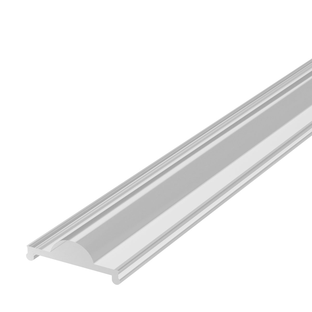 Diffusor Bow/Tube 26, klar, leicht satiniert, 30°, 3003 mm