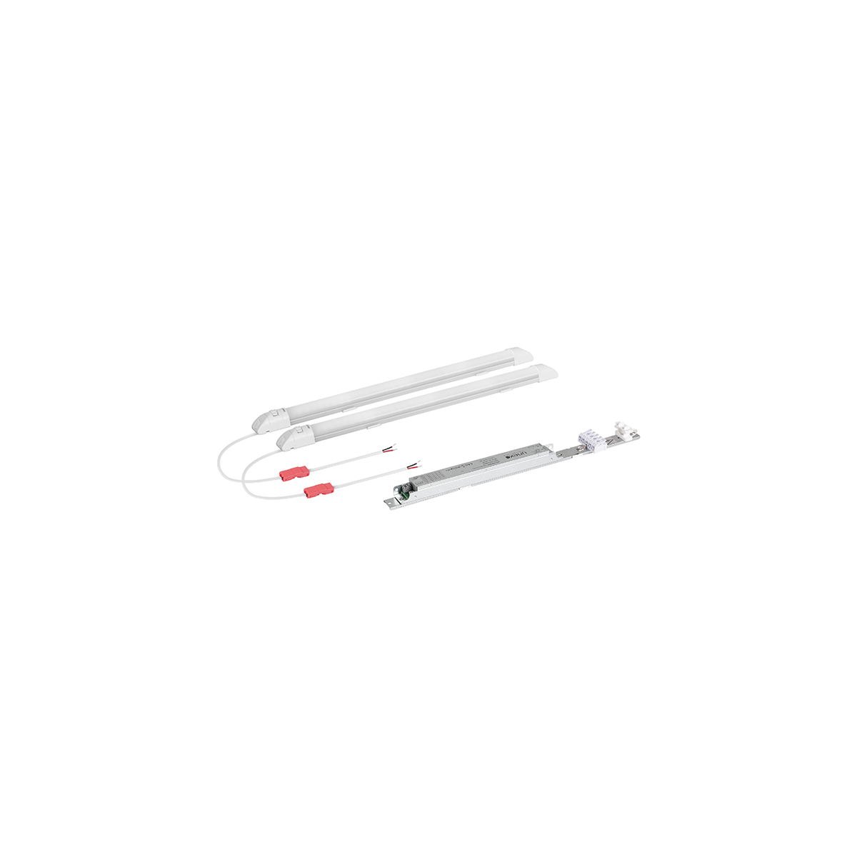 LED-Retrofit-Set Retrix, 2 x 529 mm, DALI