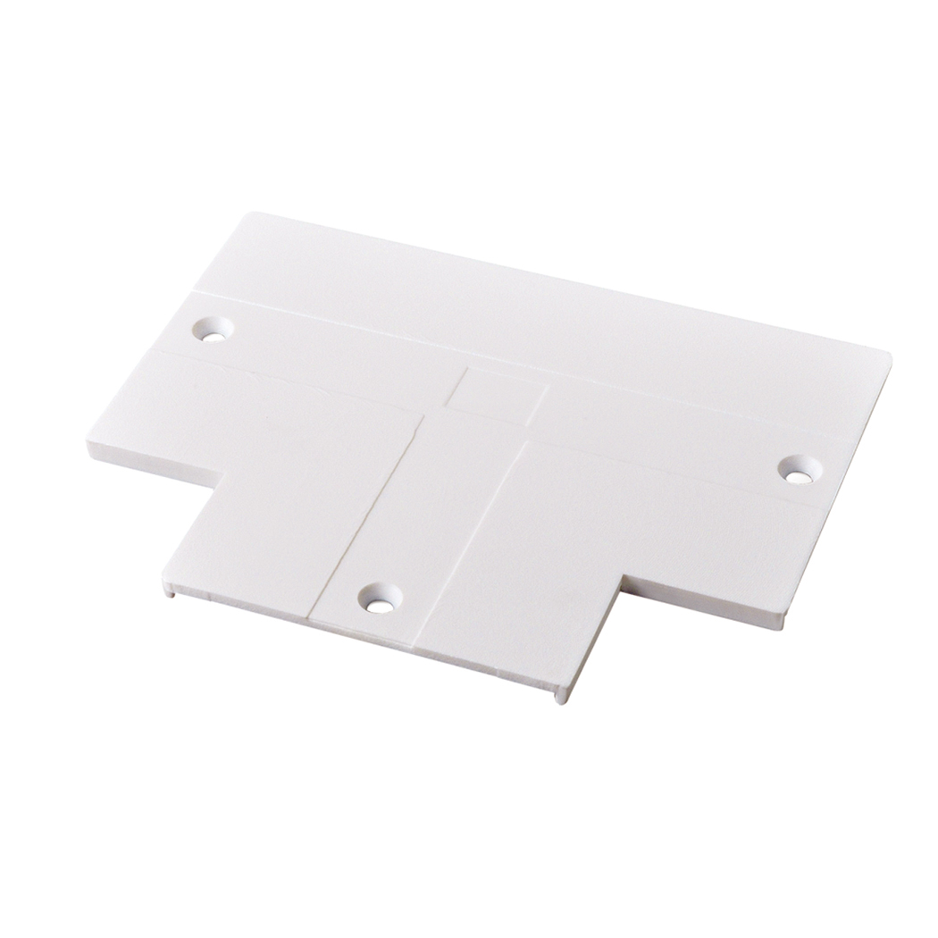 Abdeckplatte Unex, für T-Verbinder, weiss