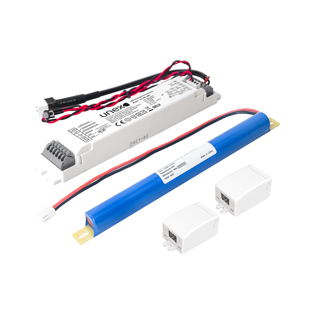 Notlichtelement EMLED DALI 2, lang, inkl. Einbau, DALI