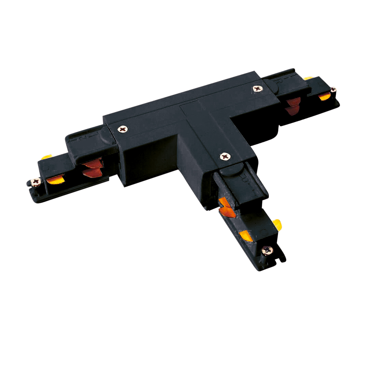 T-Verbinder Unex, Abzweigung Erdung links, schwarz