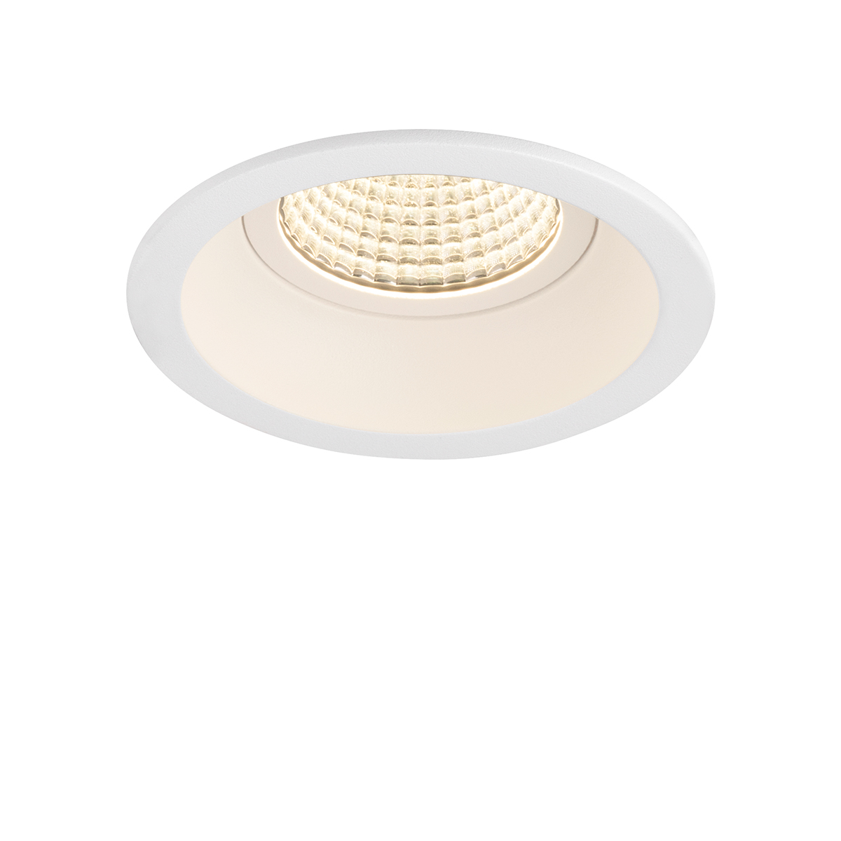 Einbau-Downlight Concave, Bohrloch-Ø 68 mm, weiss, Phasenab.