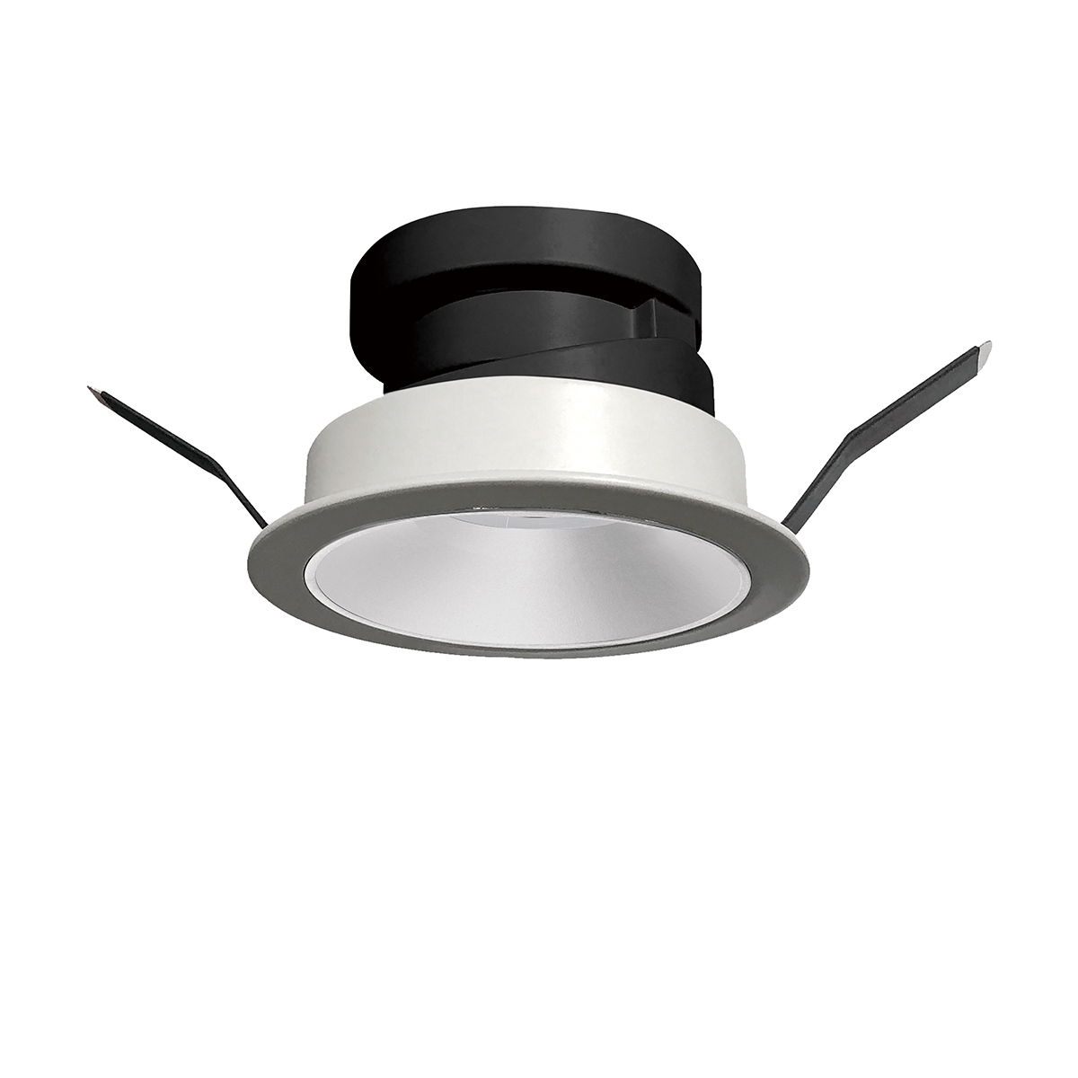 Deckeneinbauring Mood, weiss, Deko-Rand weiss