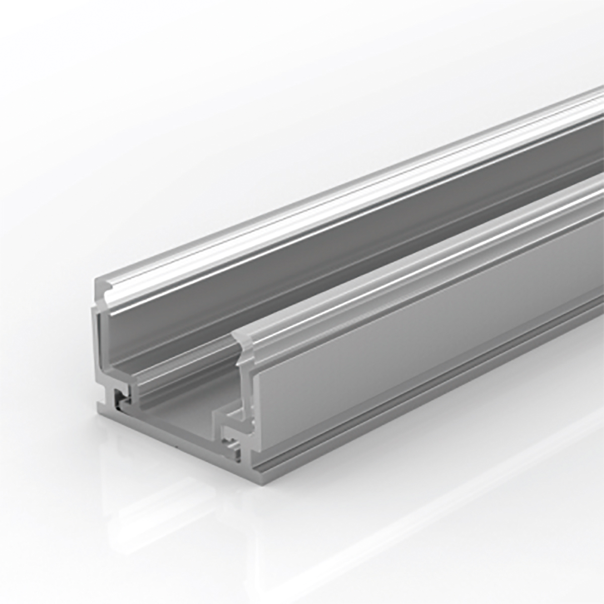 Montageprofil Nex Flex F16 LED, 2000 mm, Alu-Kunststoff