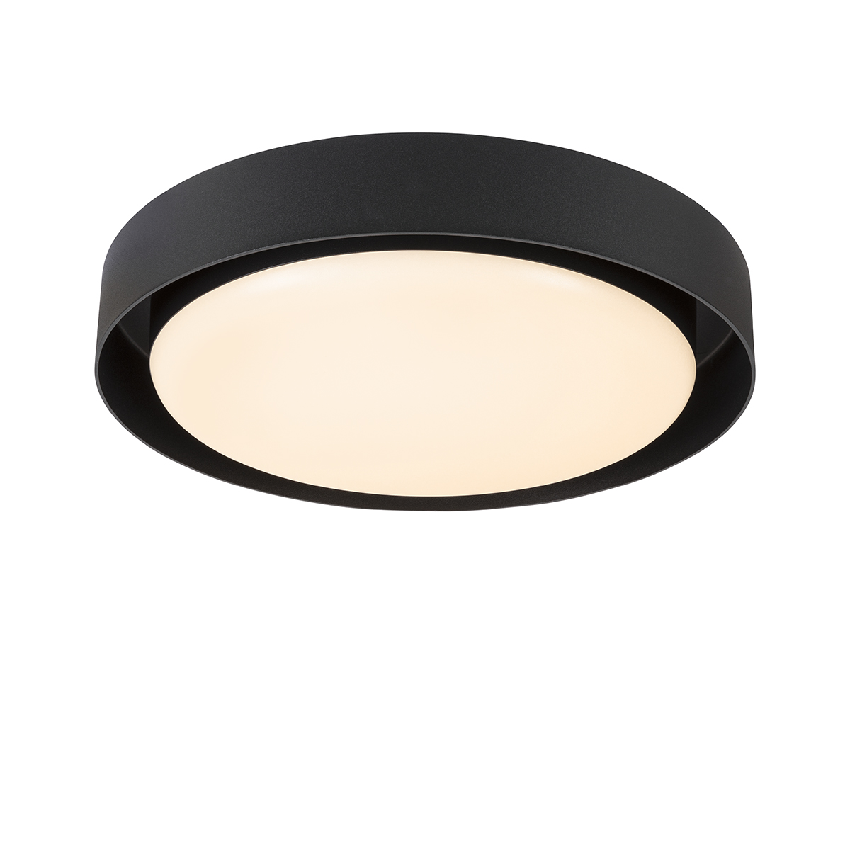 Decken- und Wandaufbauleuchte Mero Rim LED, schwarz