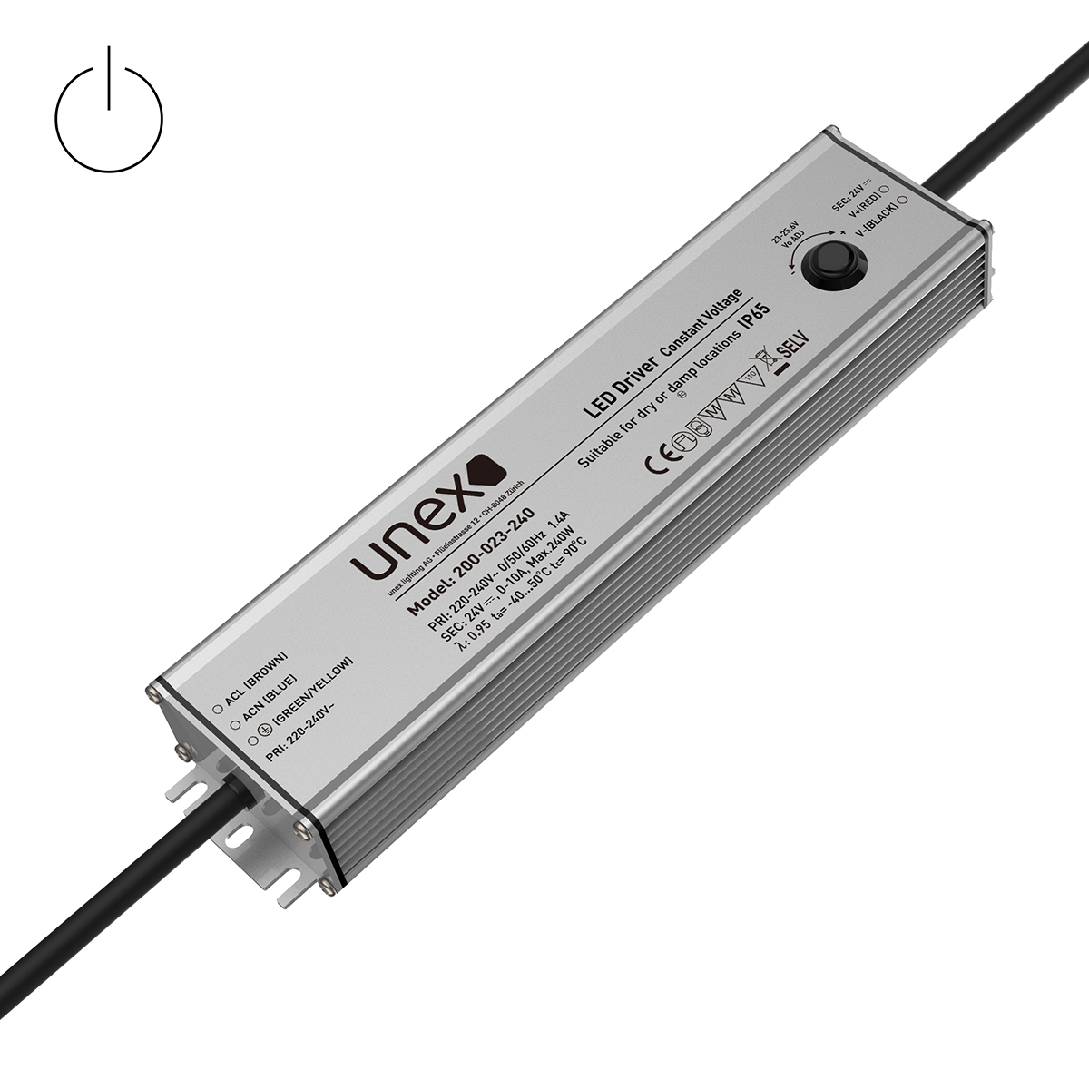 Konstantspannungs-Treiber CV-X-24-240W II