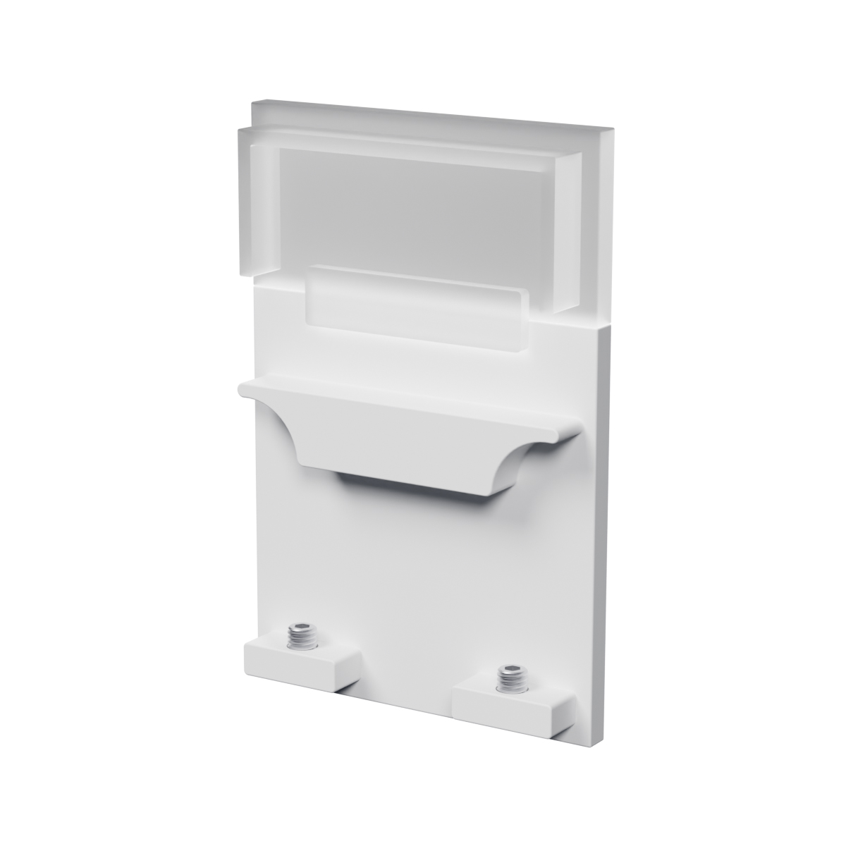 Endkappe Modular 42, für Diffusor 18, weiss/opal
