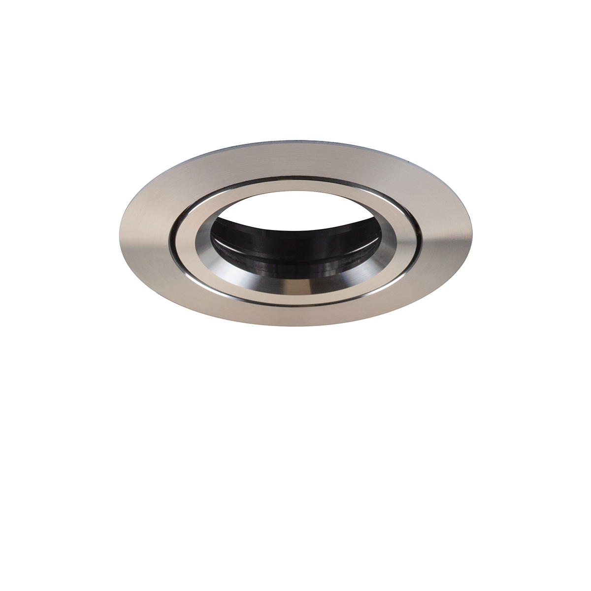 Deckeneinbauring Swing 68, mit Spannfedern, alu-glänzend